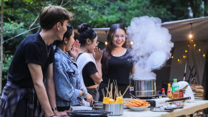 Glamping bogor gunung pancar sentul