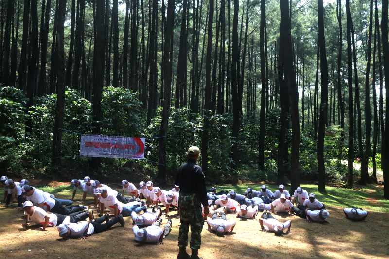 Program semi militer di bogor sentul gunung pancar