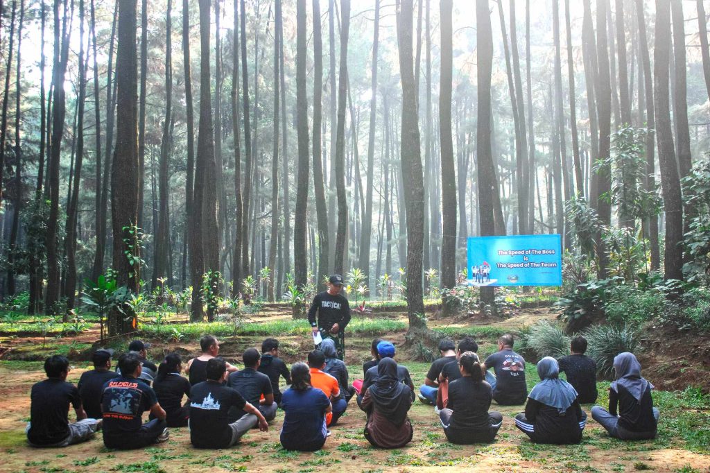 paket semi militer di sentul, bogor, gunung pancar