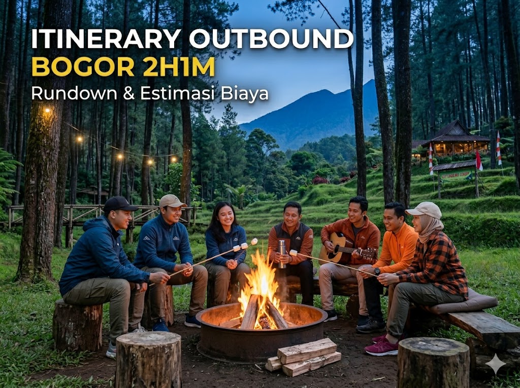 Itinerary & Rundown Paket Outbound di Bogor 2026