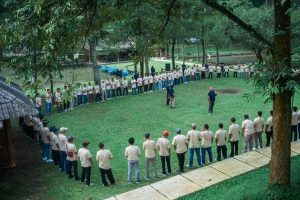 Eo outbound team building di Sentul Bogor